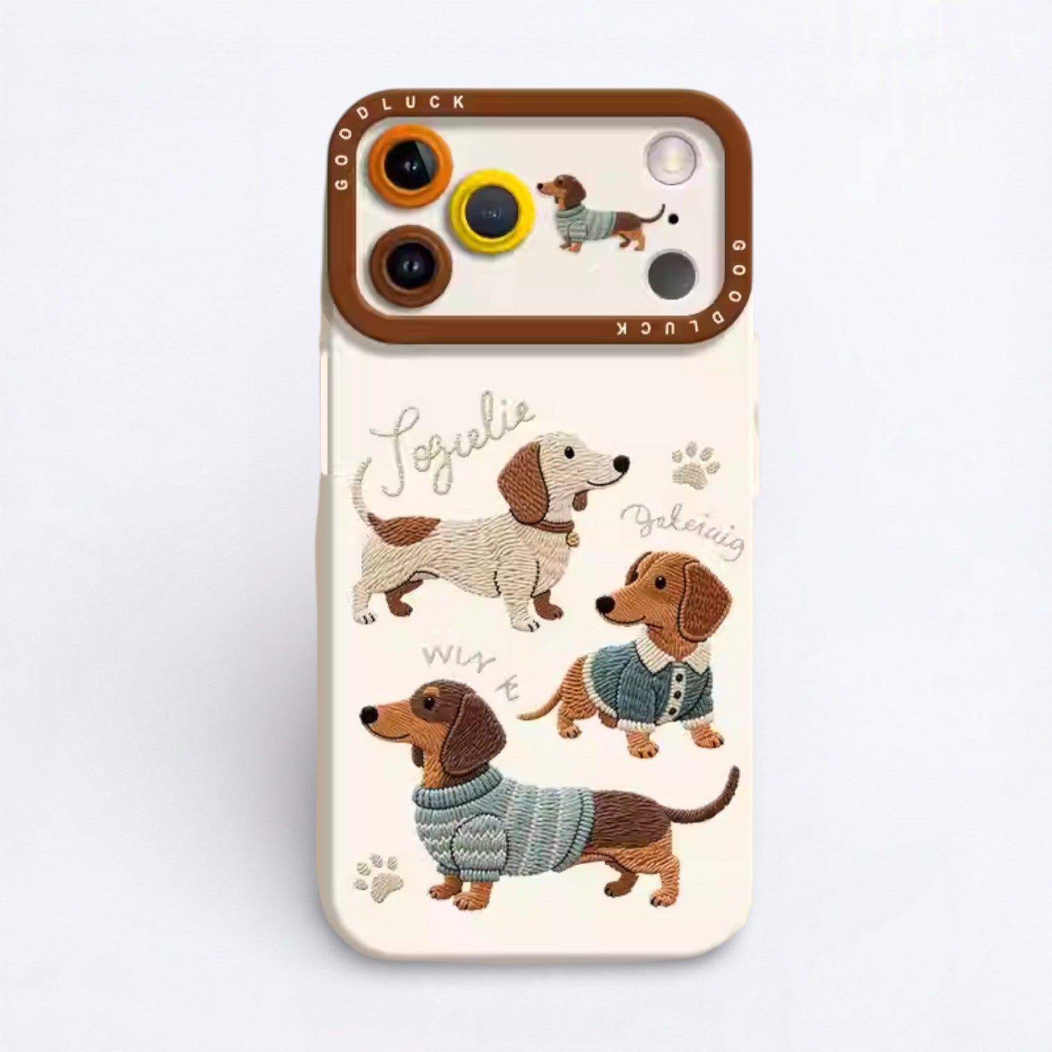 DachyCharm Dachshund iPhone Case.jpg