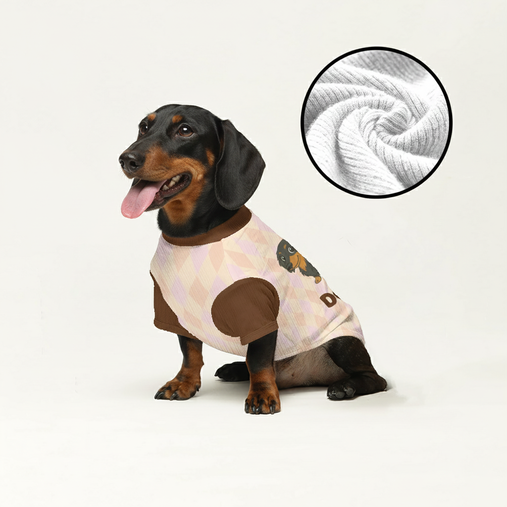 Footie - Personalized Wool Sweater for Doxie