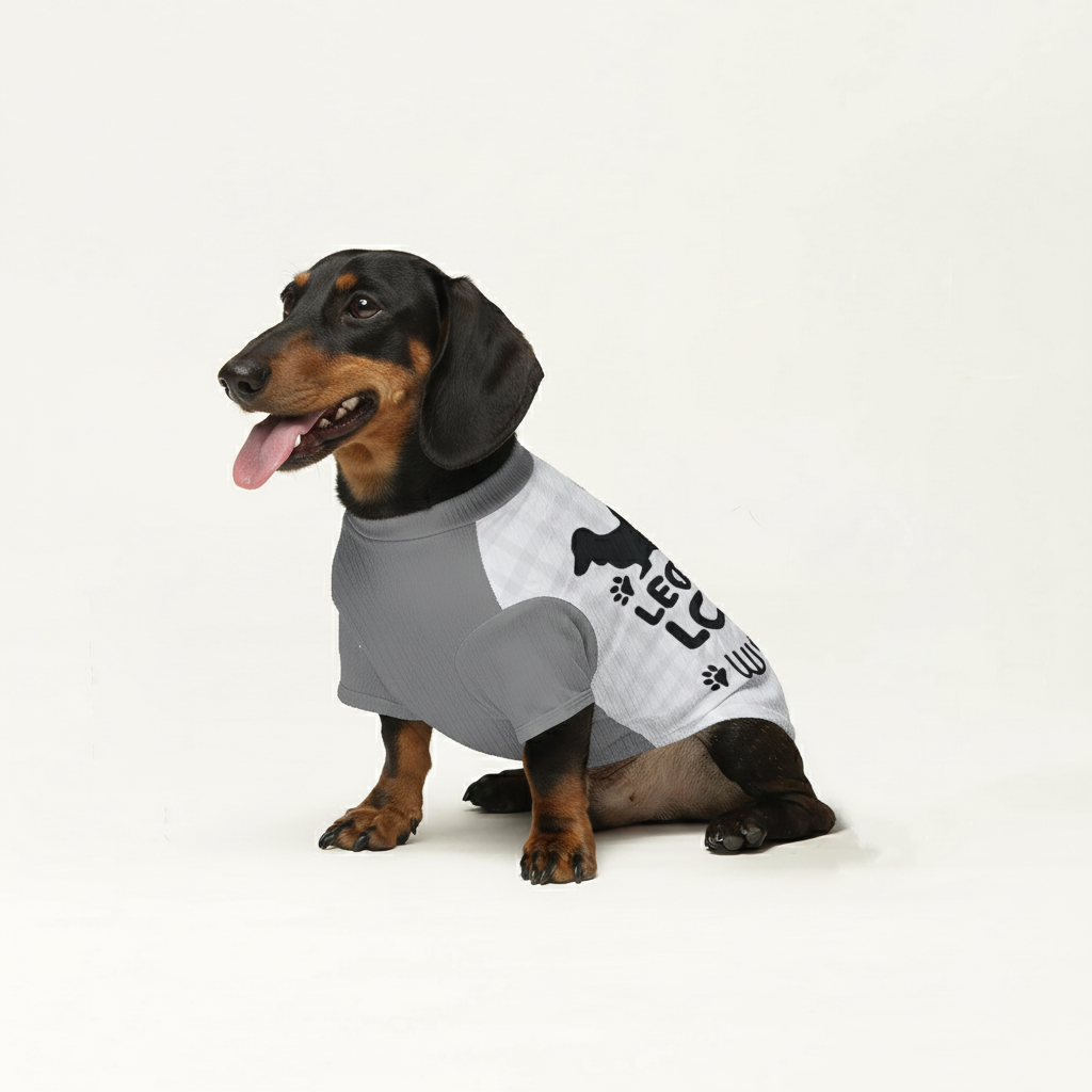 Coney - Personalized Wool Sweater for Doxie