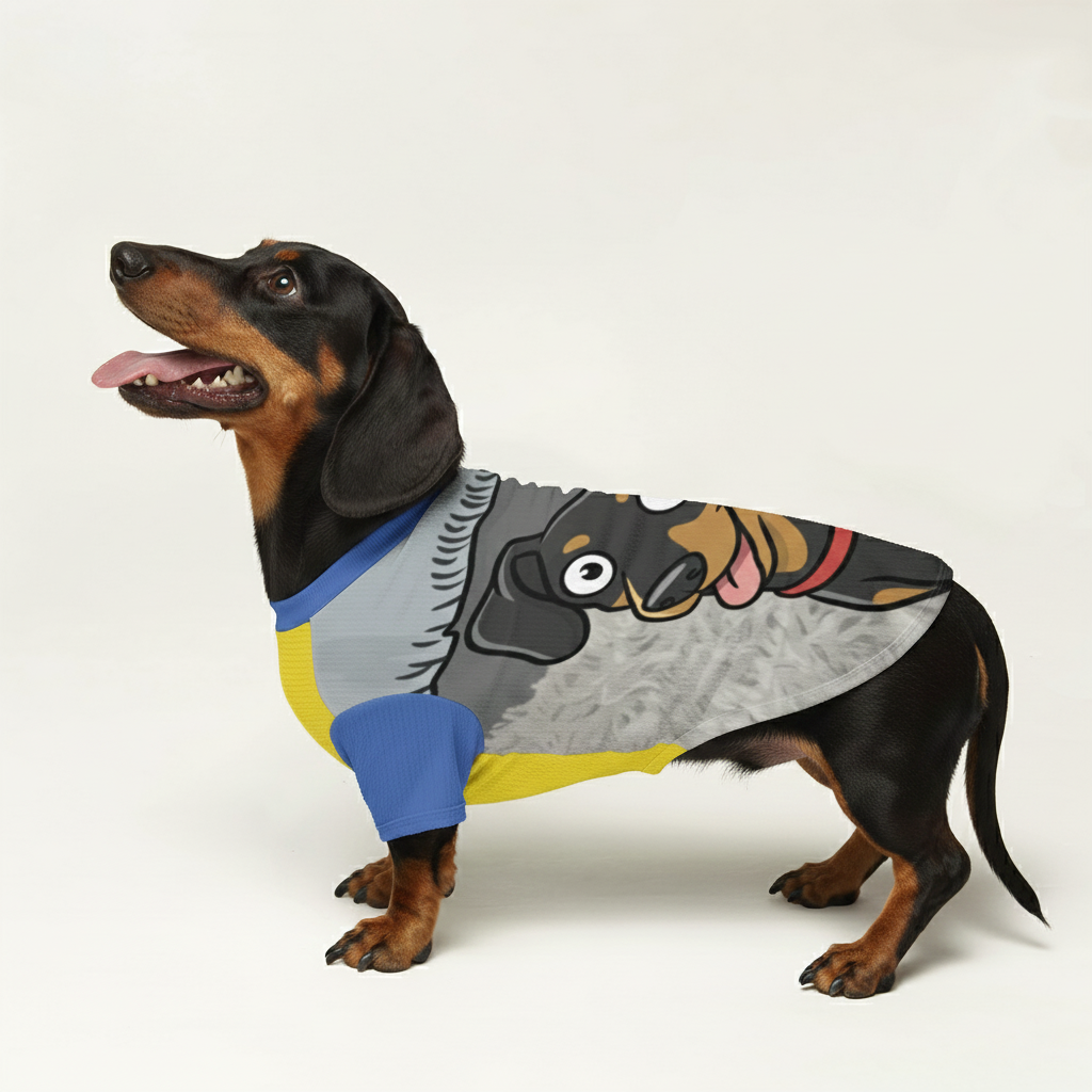 Ducky - Personalized Wool Sweater for Doxie