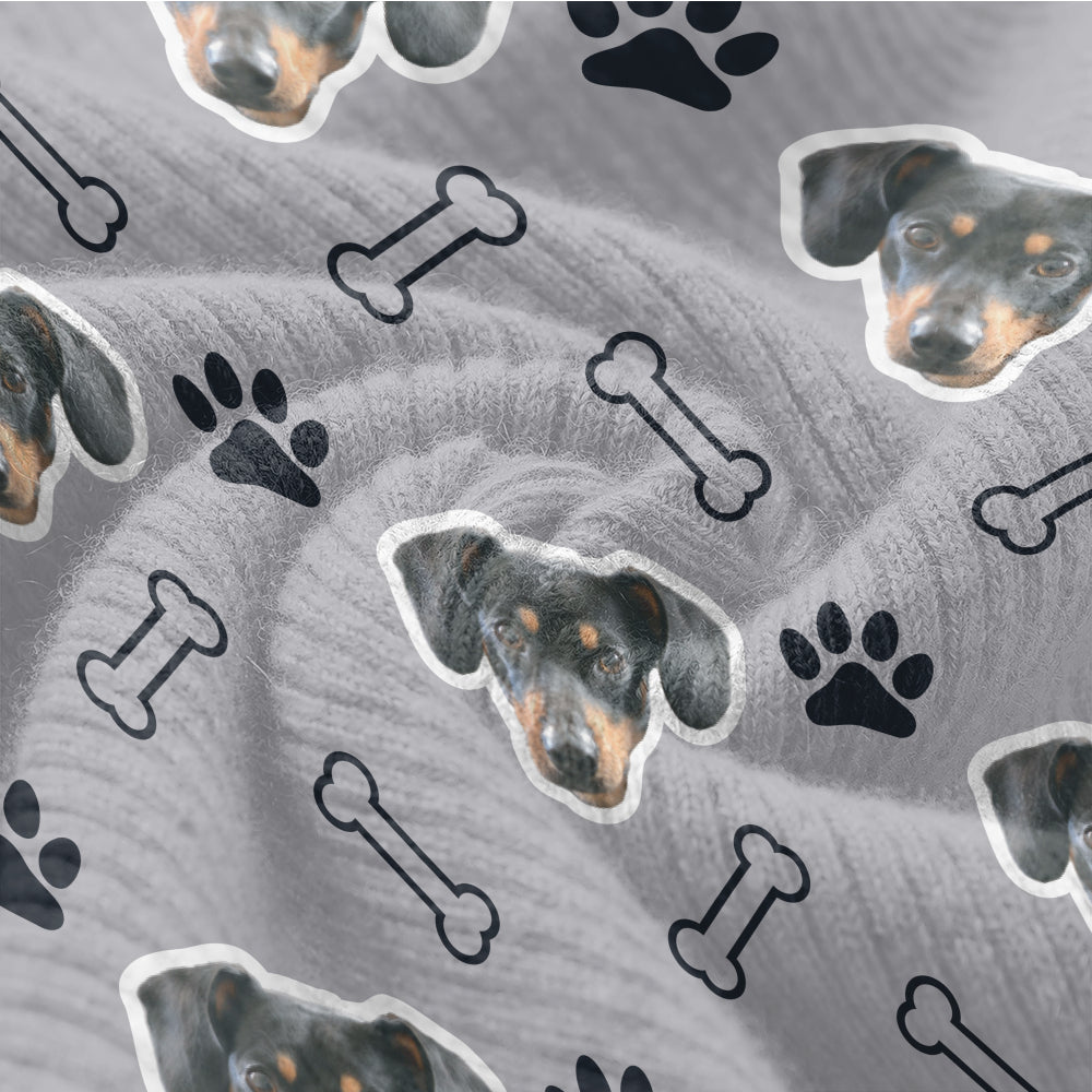 Link - Personalized Wool Sweater for Doxie