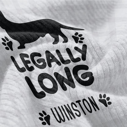 Coney - Personalized Wool Sweater for Doxie