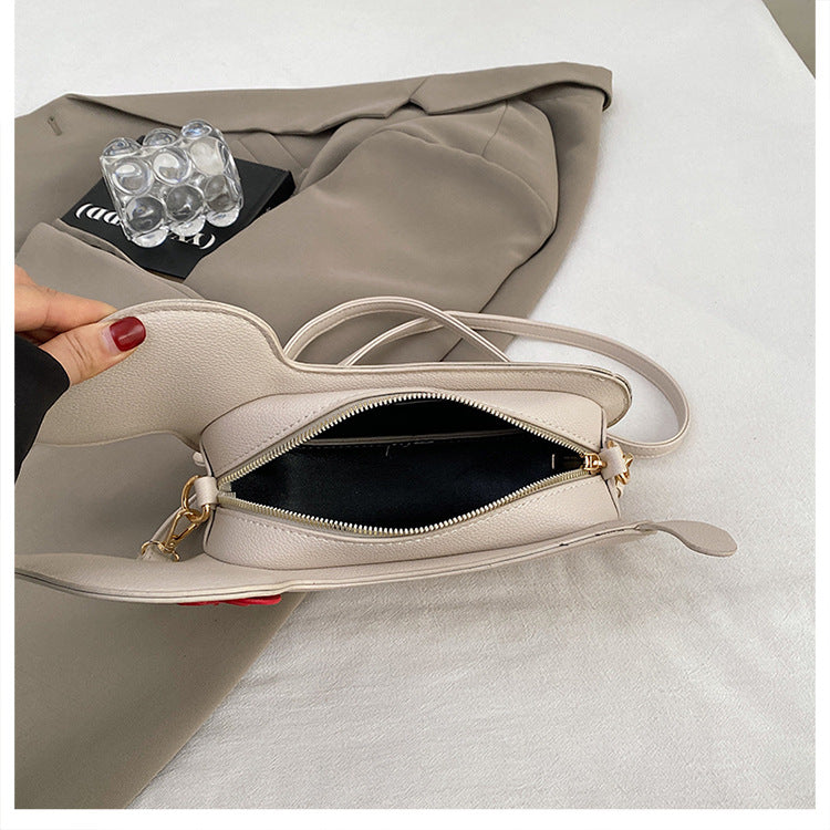 Dachshund Leather Handbag – Cross-Border Cartoon Shoulder Bag for Travel