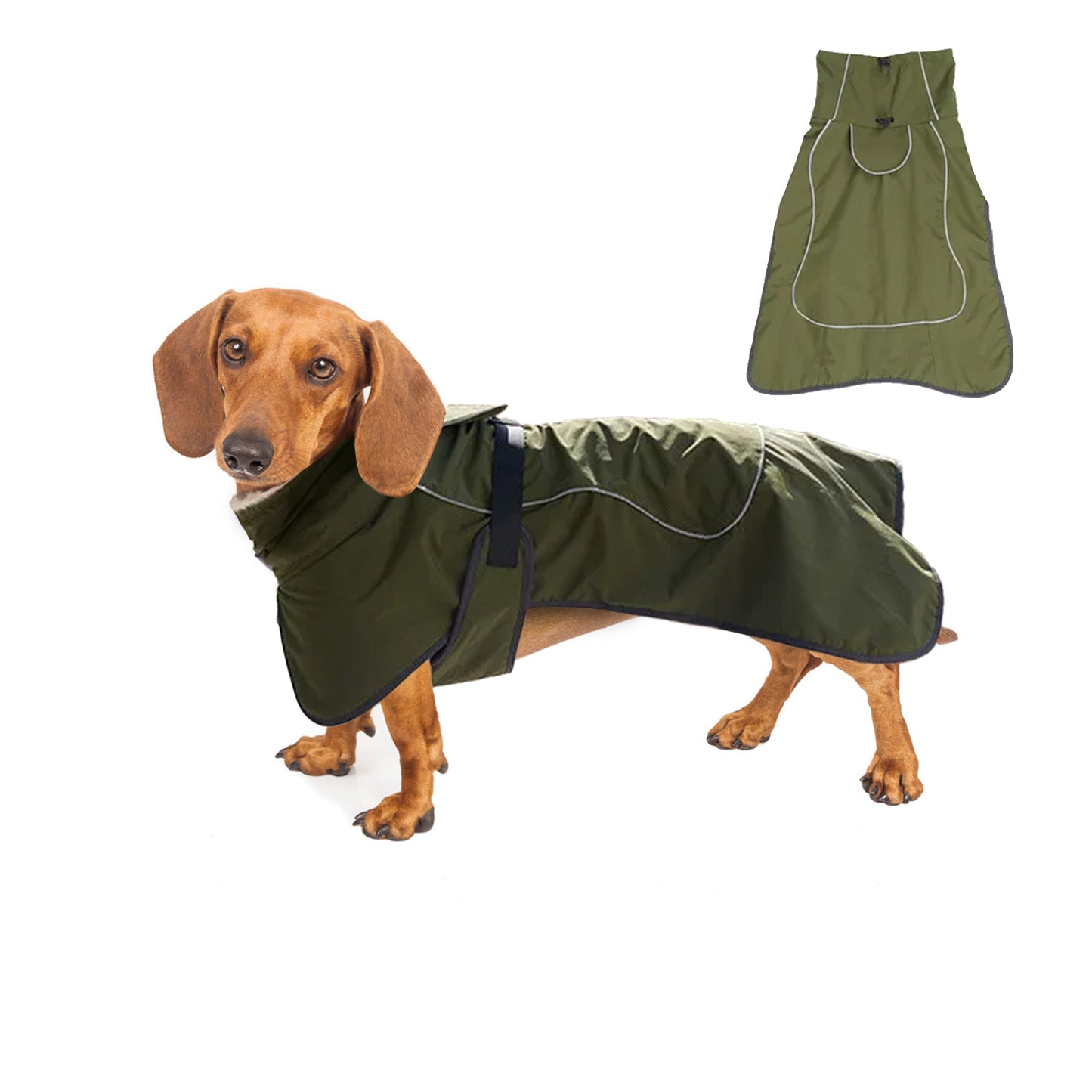 FurVogue Dachshund Warm Jacket Ultimate Snow Protection