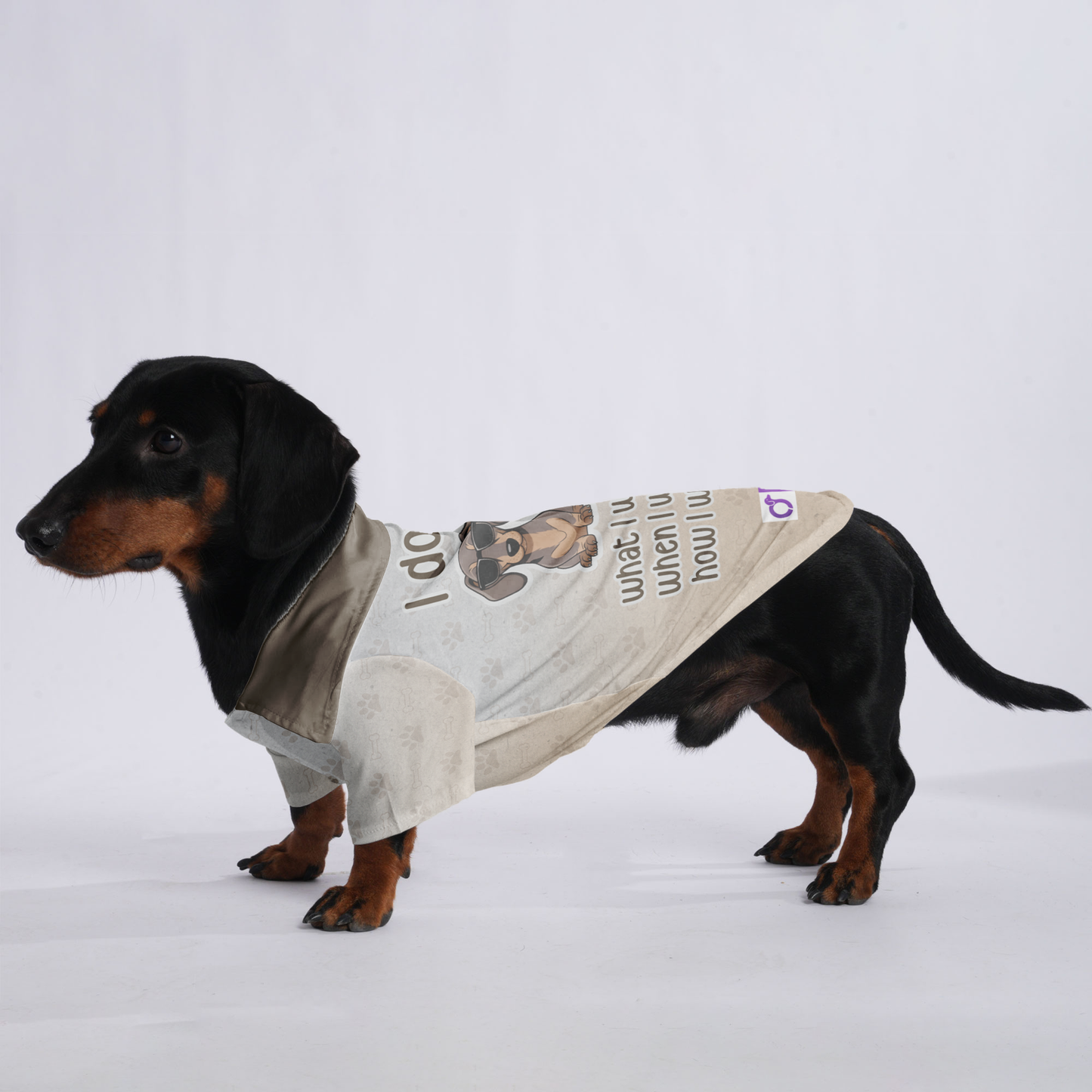 I do what i want , when i want, how i want - Hawaiian Shirt for Doxies