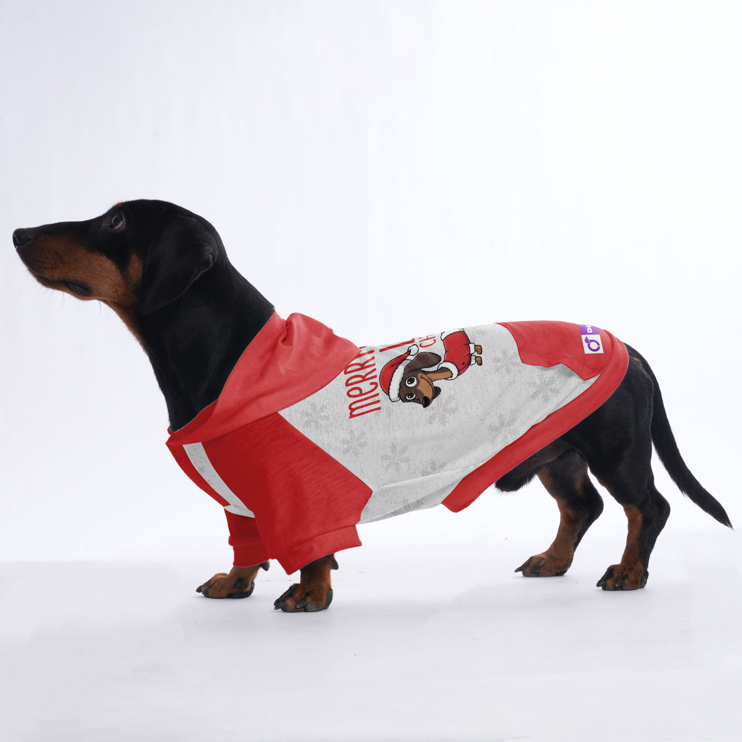 Merry and long christmas - Hoodies for Dachshunds