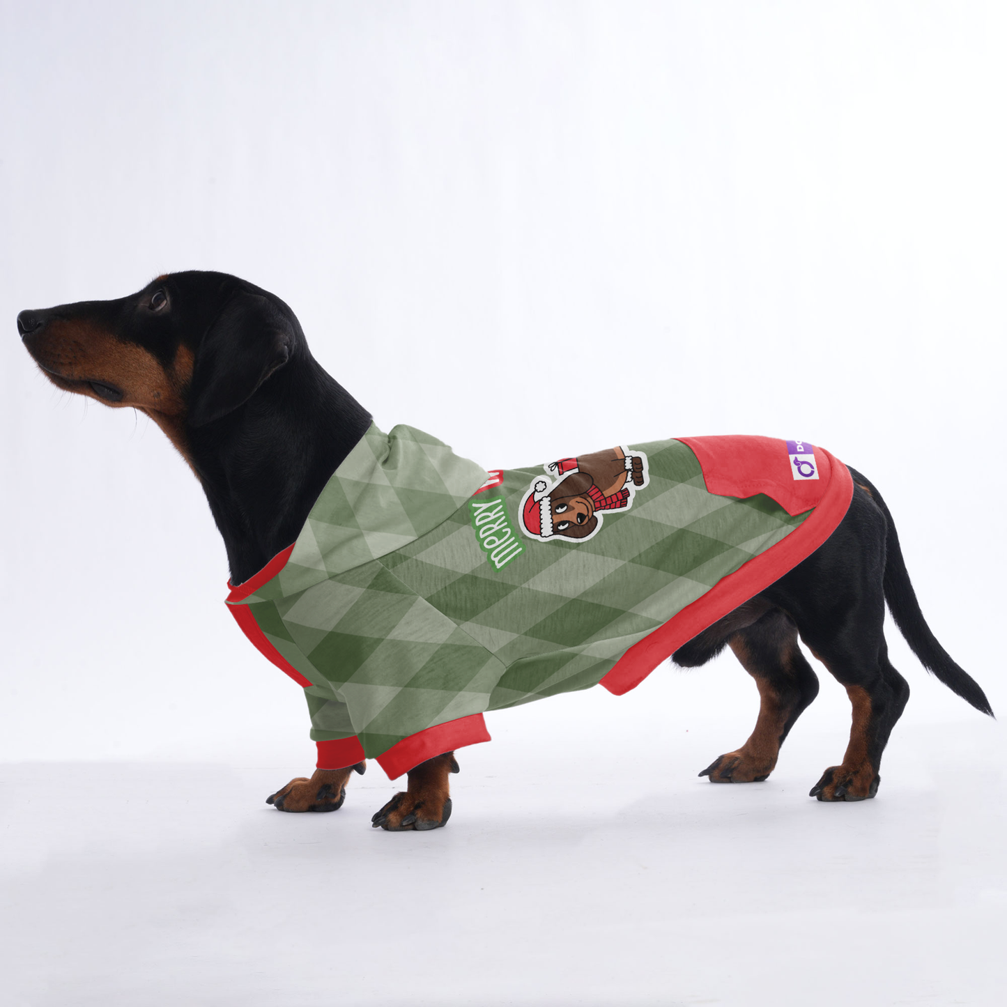 Merry woofmas - Hoodies for Dachshunds