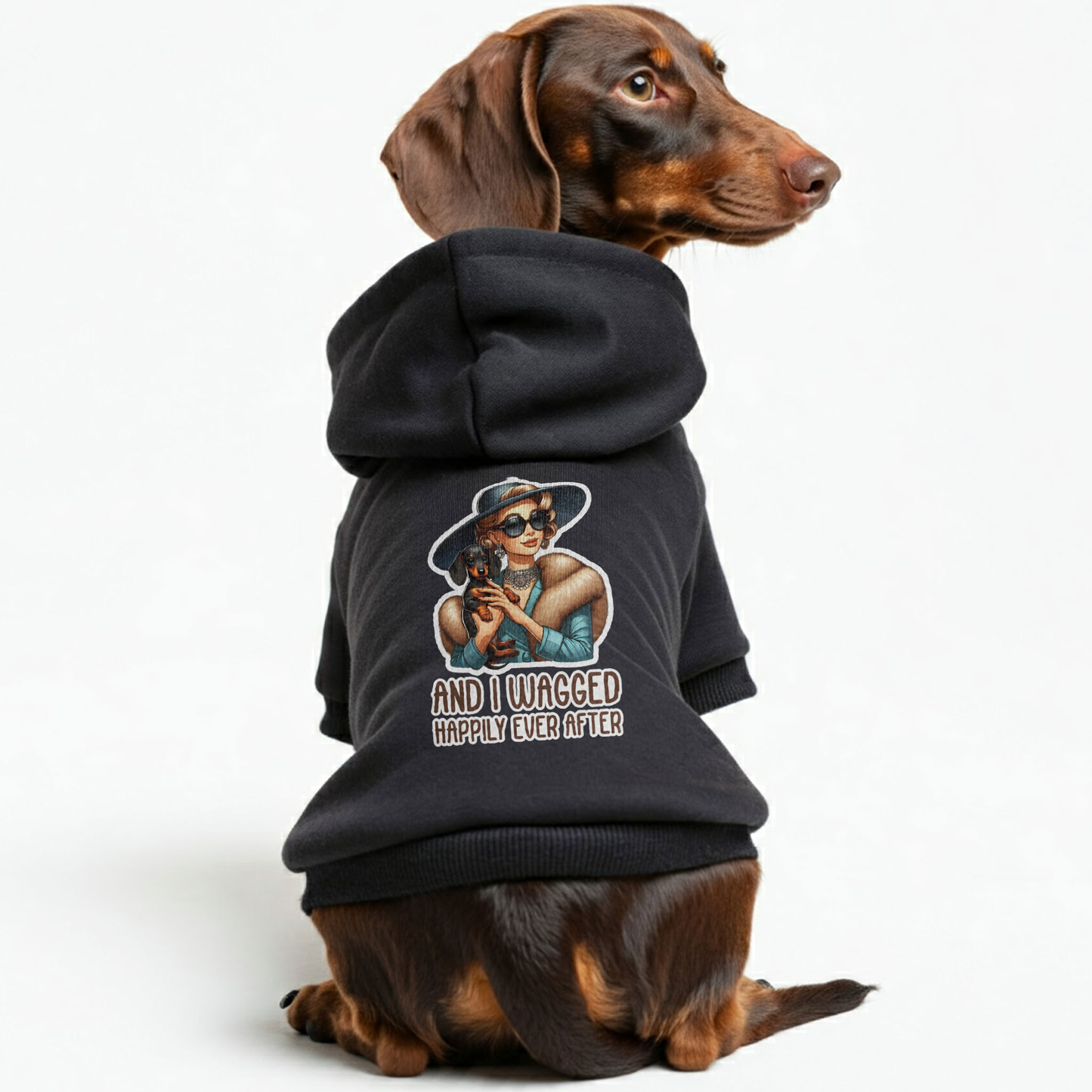 Lady - Personalized Dachshund Hoodies with Funny Quotes – Stylish, Cozy, and Premium 100% Cotton