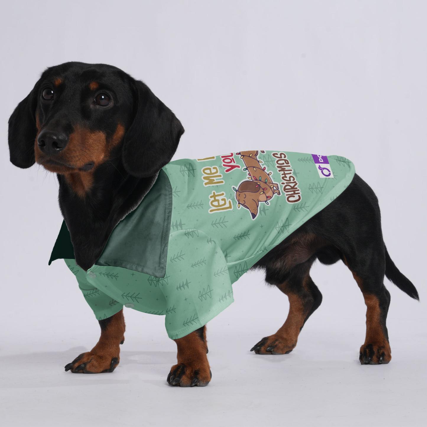LET ME BE YOUR CHRISTMAS TREE - Hawaiian Shirt for Doxies