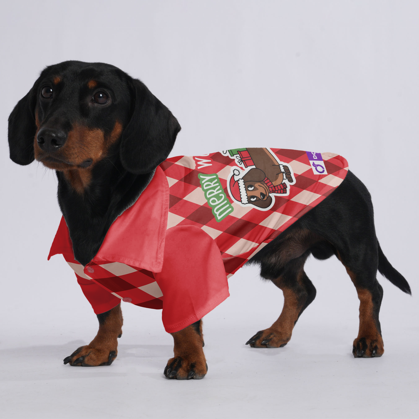 Merry Woofmas - Hawaiian Shirt for Doxies