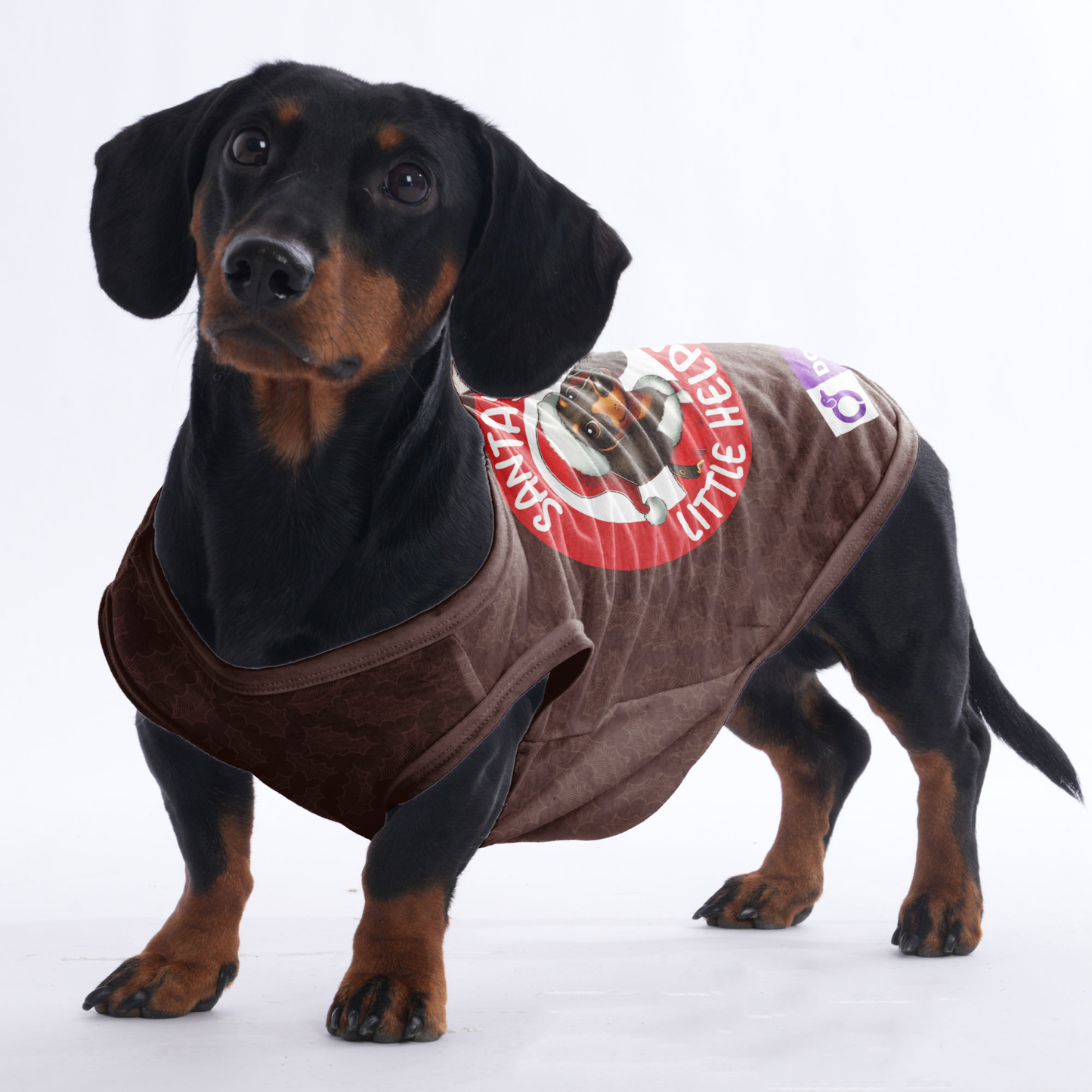 Santa's little helper  -  Shirt for Dachshunds