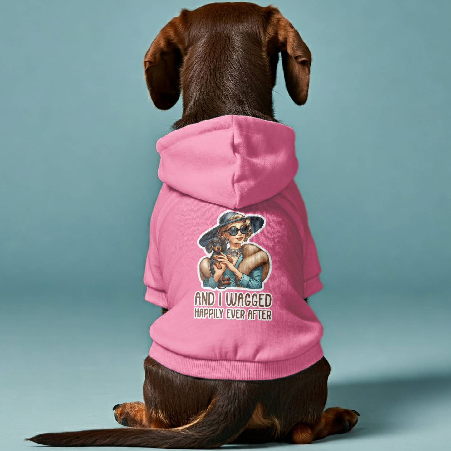 Lady - Personalized Dachshund Hoodies with Funny Quotes – Stylish, Cozy, and Premium 100% Cotton