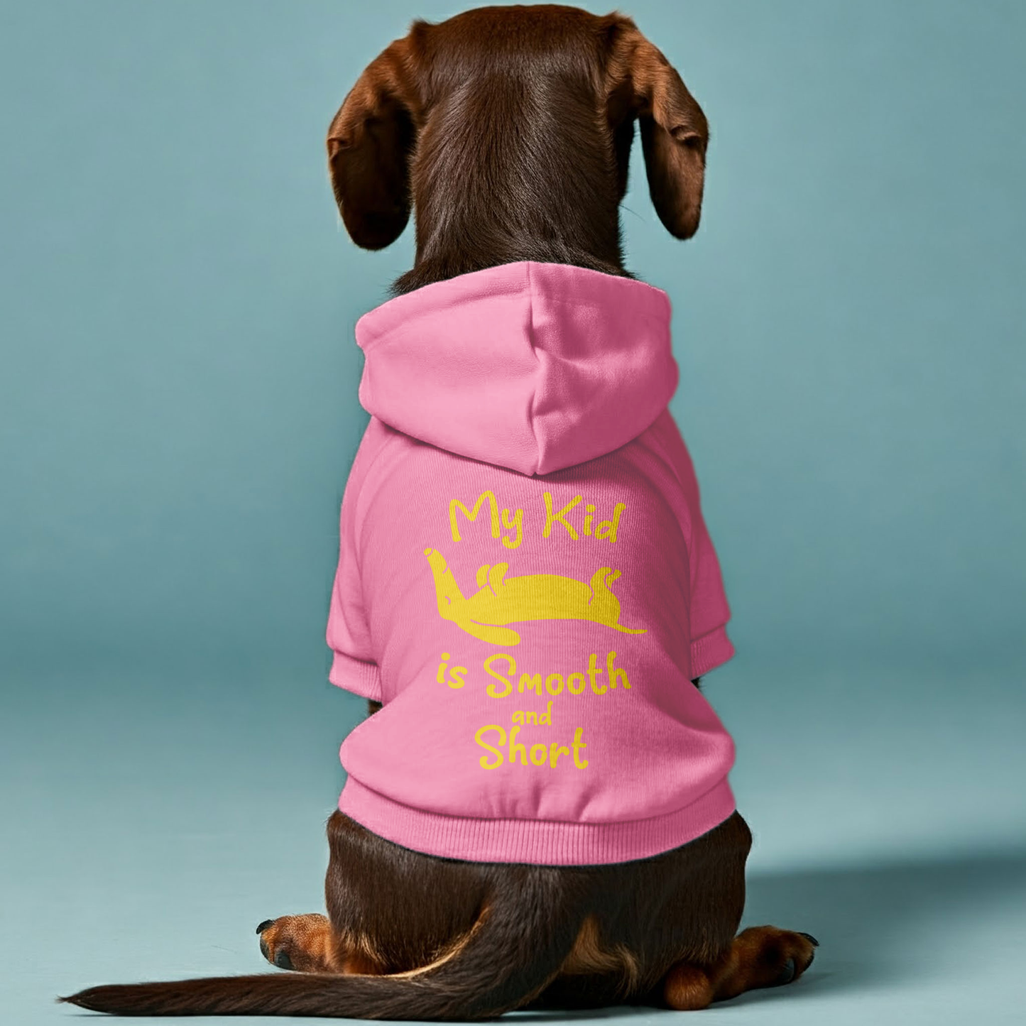 My Kid - Personalized Dachshund Hoodies with Funny Quotes – Stylish, Cozy, and Premium 100% Cotton