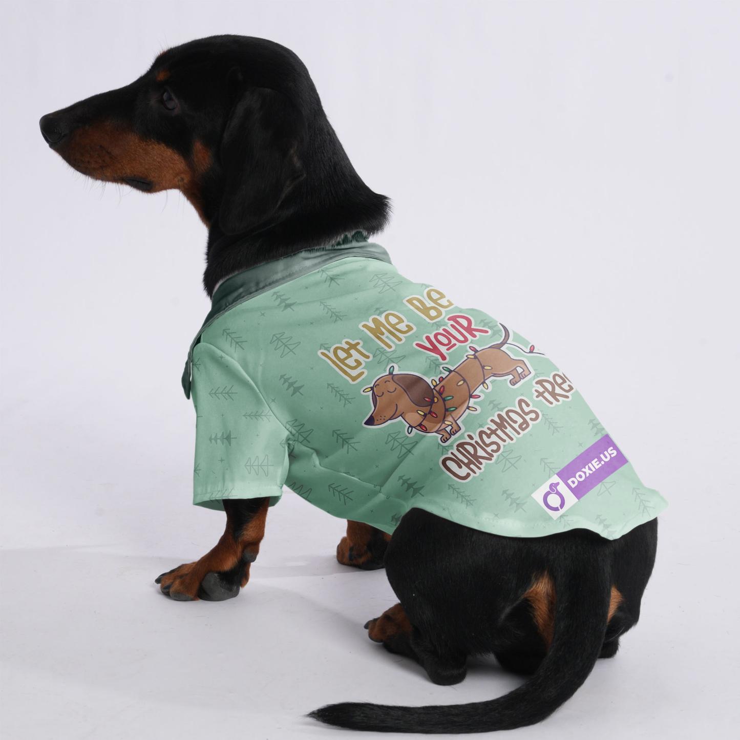 LET ME BE YOUR CHRISTMAS TREE - Hawaiian Shirt for Doxies