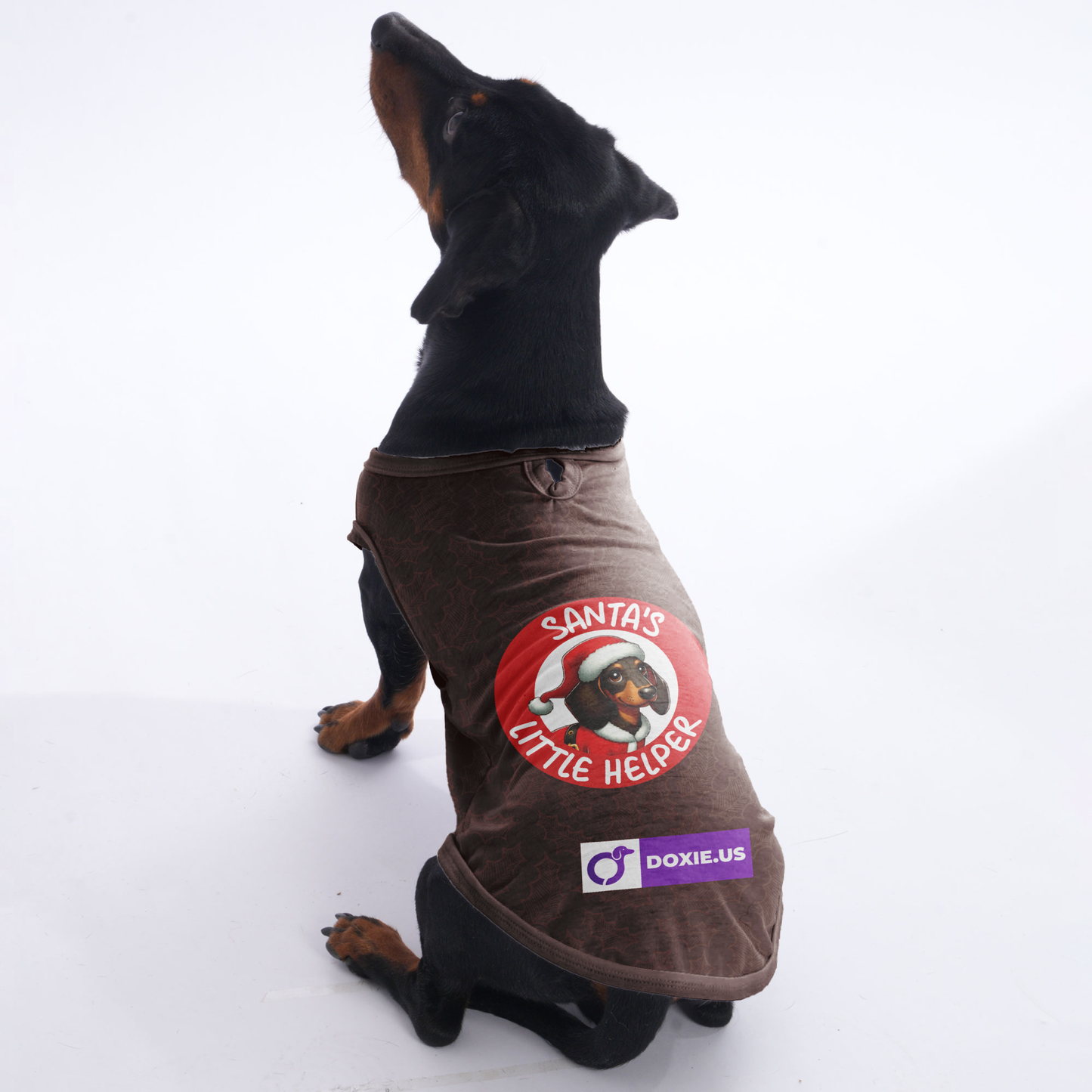 Santa's little helper  -  Shirt for Dachshunds