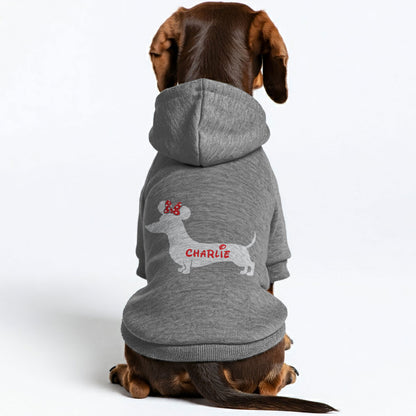 Minidoxie - Personalized Dachshund Hoodies with your doxie name – Stylish, Cozy, and Premium 100% Cotton