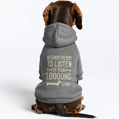 Honey - Personalized Dachshund Hoodies with Funny Quotes – Stylish, Cozy, and Premium 100% Cotton