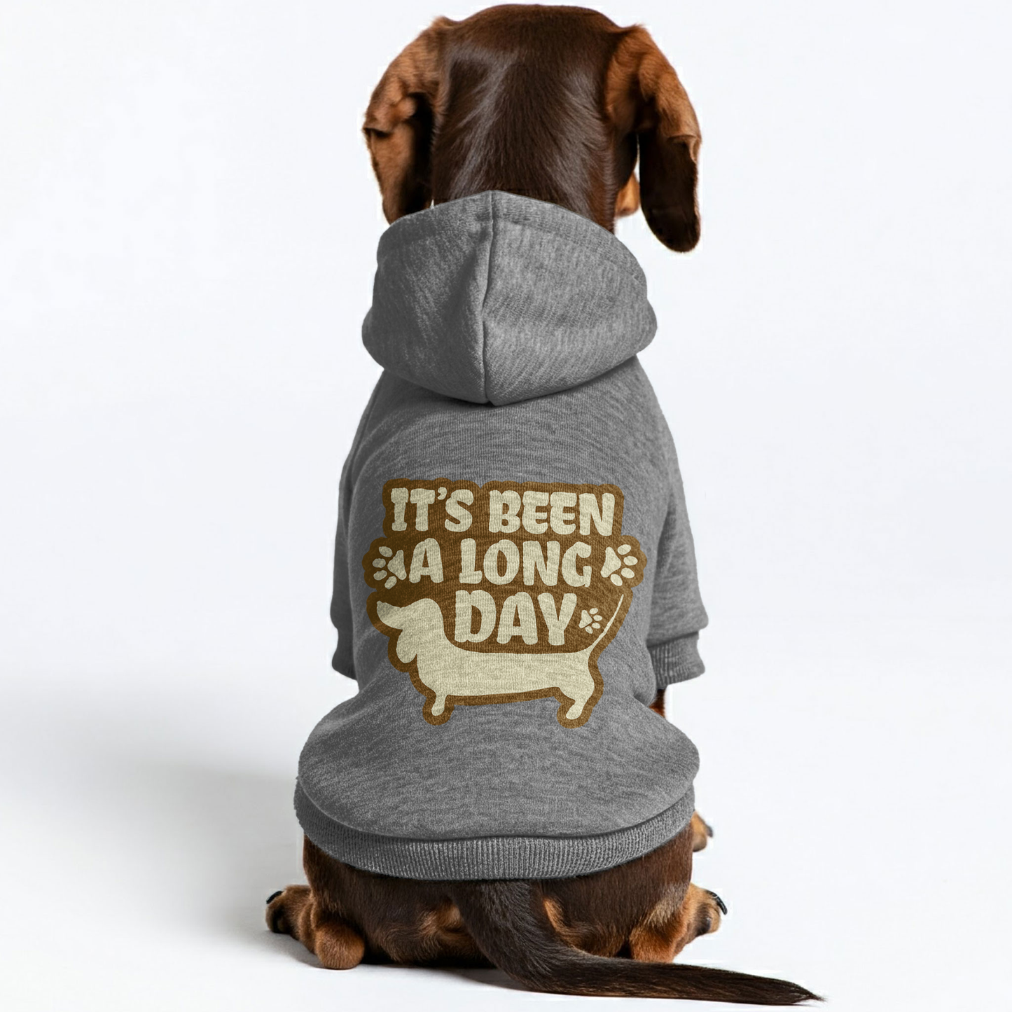 It’s Been A Long Day - Personalized Dachshund Hoodies with Funny Quotes – Stylish, Cozy, and Premium 100% Cotton