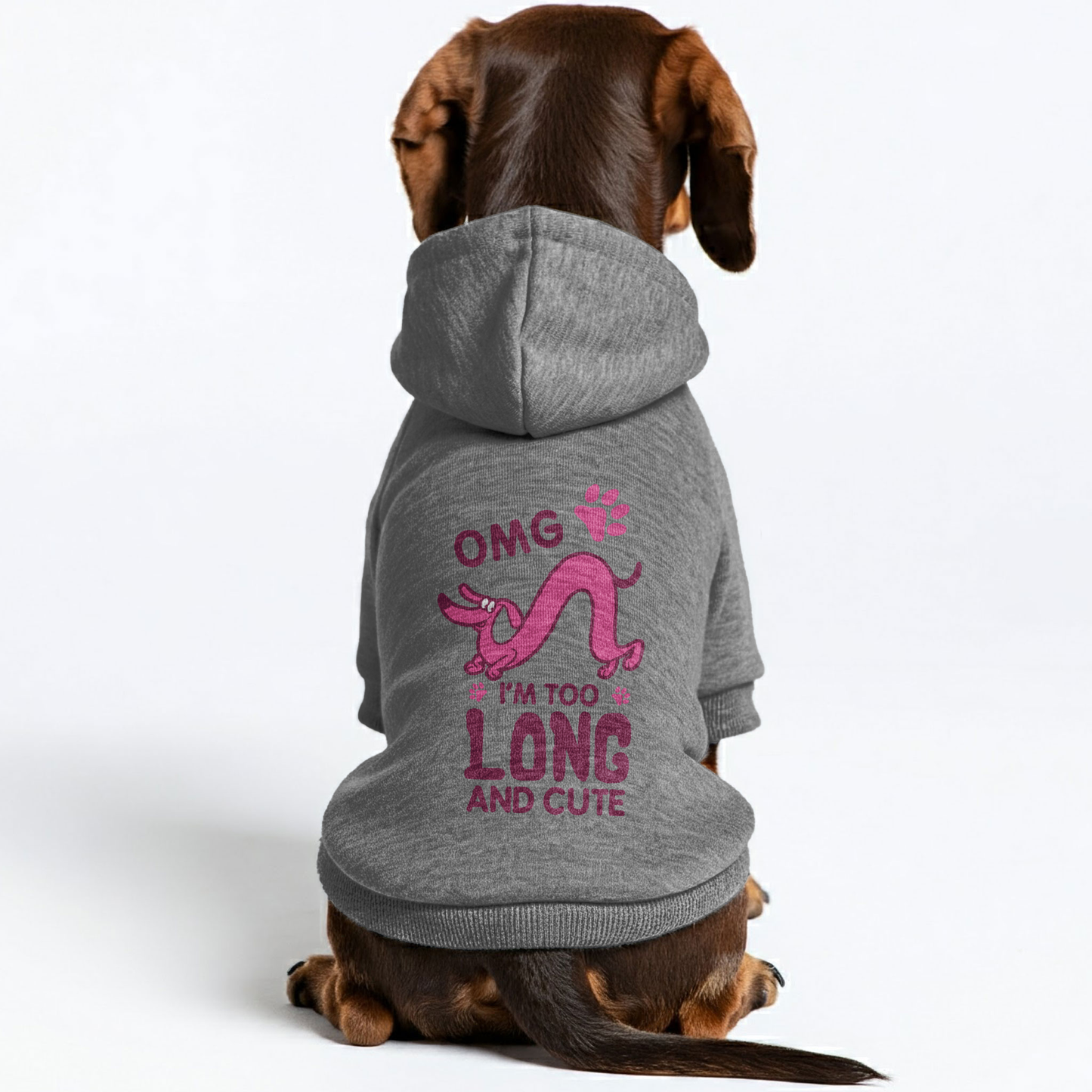 Cookie - Personalized Dachshund Hoodies with Funny Quotes – Stylish, Cozy, and Premium 100% Cotton