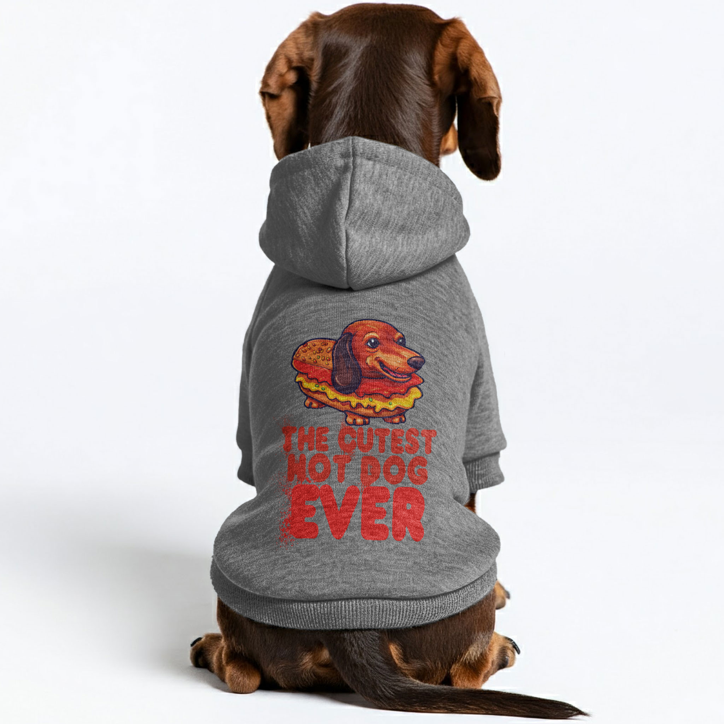 The Cutest - Personalized Dachshund Hoodies with Funny Quotes – Stylish, Cozy, and Premium 100% Cotton