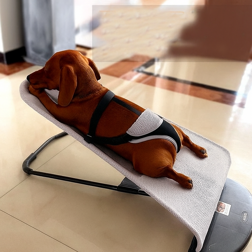Portable Rocking Chair for Dachshund