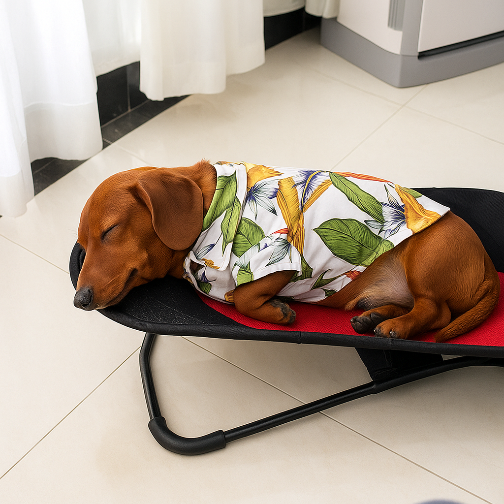 Portable Rocking Chair for Dachshund