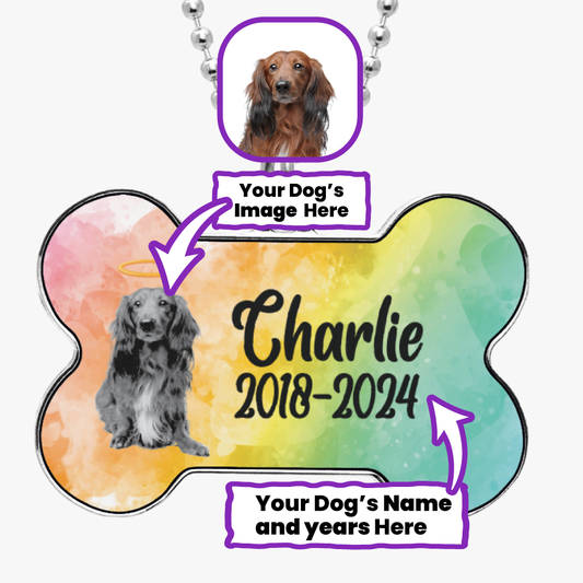 Stella - Necklace for Dachshund moms