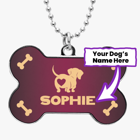 Kirby - Necklace for Dachshund moms