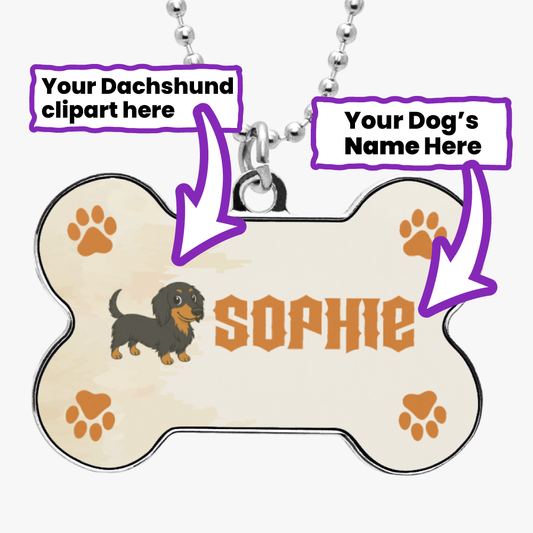 Johann - Necklace for Dachshund moms