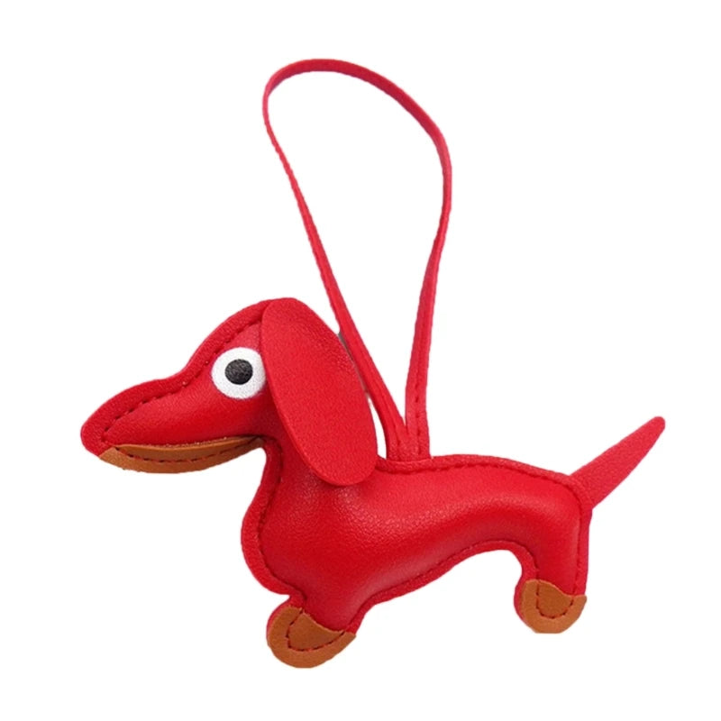 LeatherLove-Whimsical-Dachshund-Keychain-in-Premium-PU-Leather-doxie.us