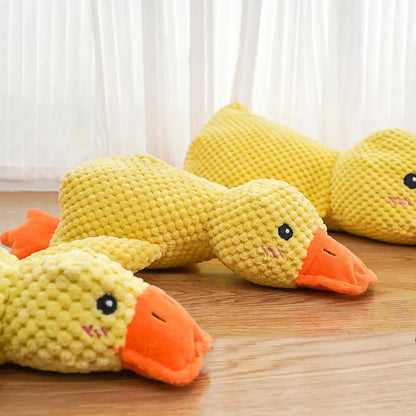 Dachshund Duck Toy– Soft Interactive Plush Squeaky Toy