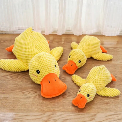 Dachshund Duck Toy– Soft Interactive Plush Squeaky Toy