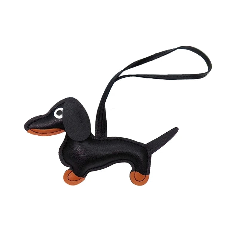 LeatherLove-Whimsical-Dachshund-Keychain-in-Premium-PU-Leather-doxie.us