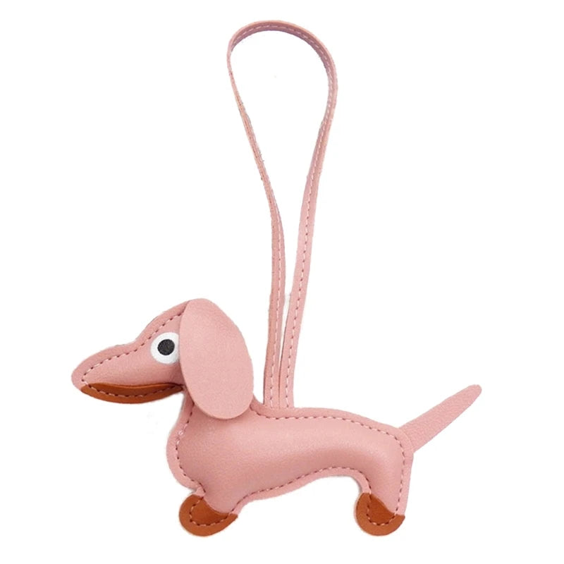 LeatherLove-Whimsical-Dachshund-Keychain-in-Premium-PU-Leather-doxie.us