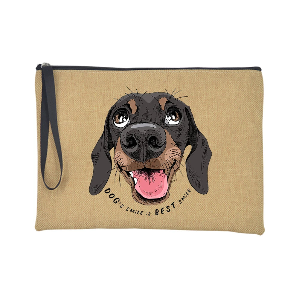 Dachshund-Print-Makeup-Bag-Travel-Toiletry-Organizer-doxie.us