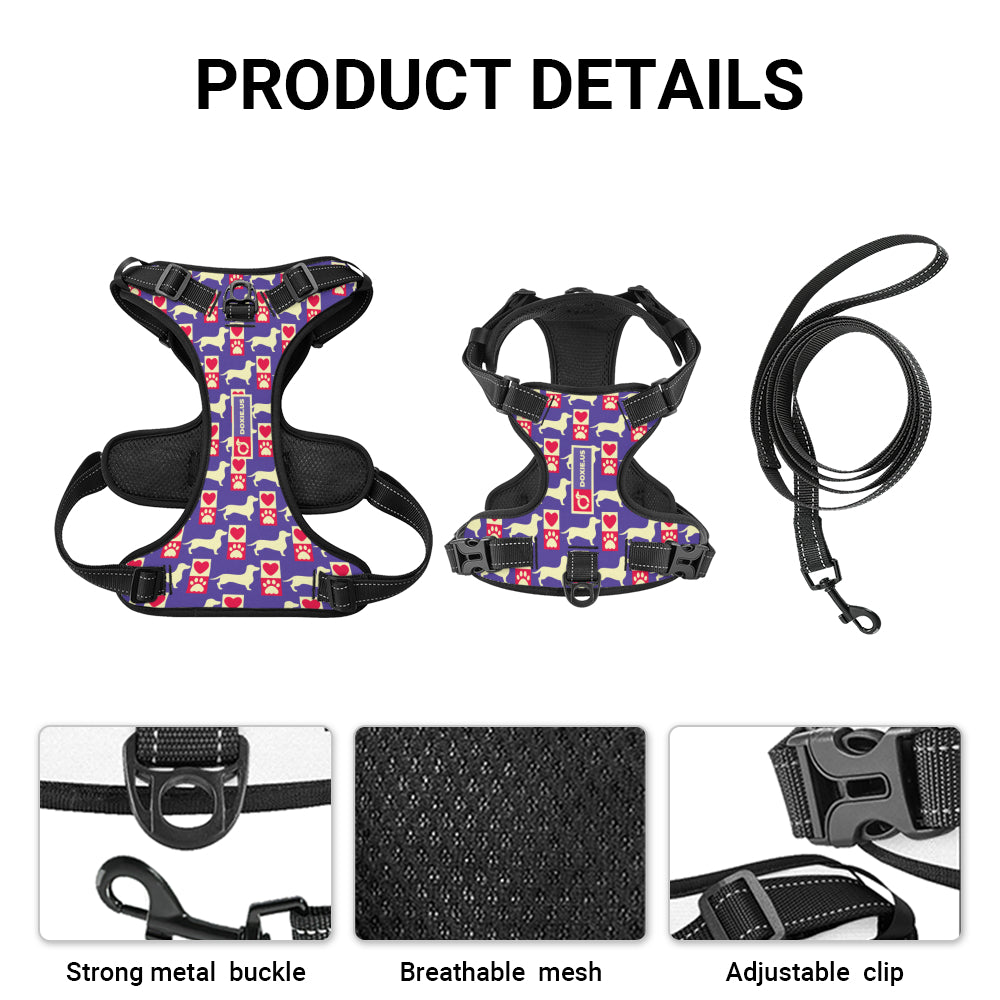 Bella -  No-Pull Dachshund Dog Harness