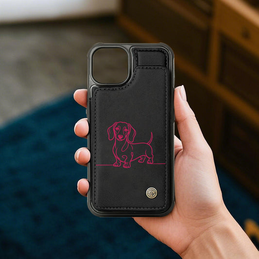 Brooklyn - Leather Wallet Case for for iPhone & Samsung