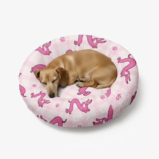 Ginger - Cloud-Comfort Dachshund Bed | Anti-Anxiety Donut Bed for Dachshunds