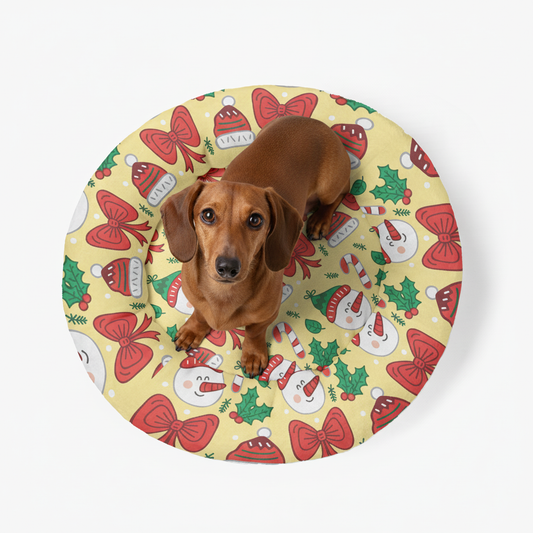 Gunther - Cloud-Comfort Large Dachshund Bed | Anti-Anxiety Donut Bed for Dachshunds