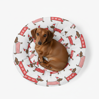 Arrow - Cloud-Comfort Large Dachshund Bed | Anti-Anxiety Donut Bed for Dachshunds