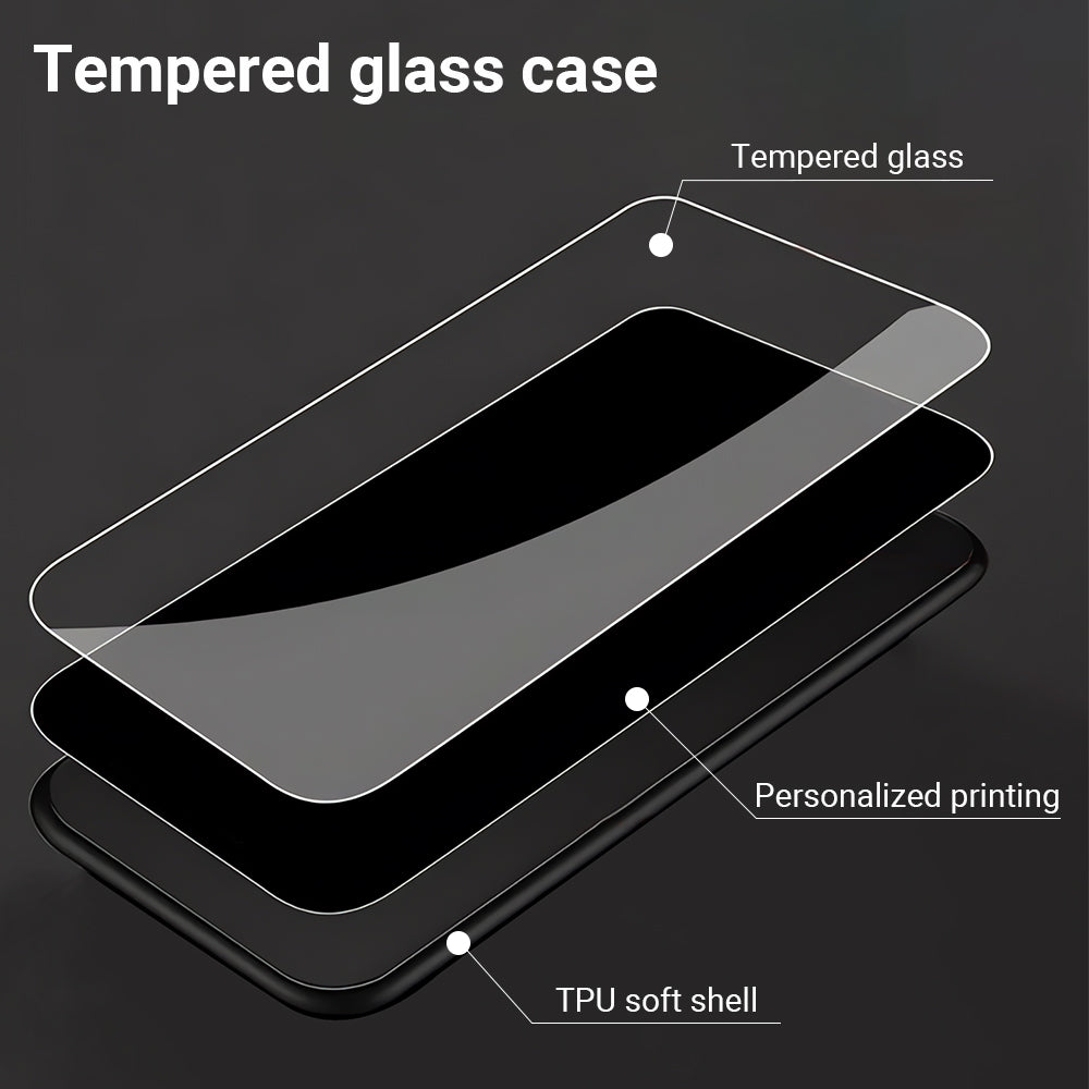 Abby - iPhone & Samsung Glass Case