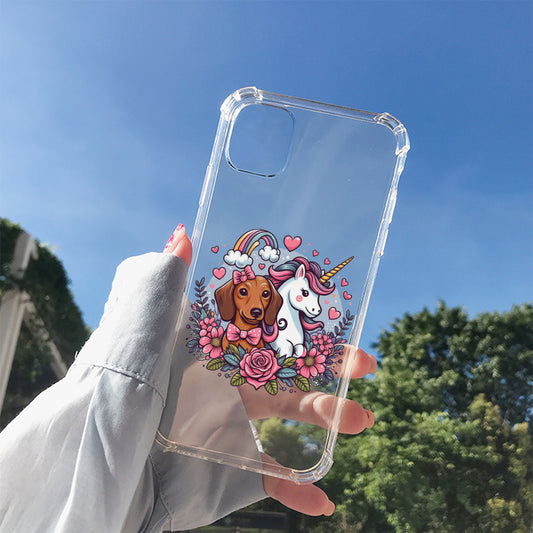 Gia - Clear Silicone Phone Case for iPhone, Samsung & Google Pixel