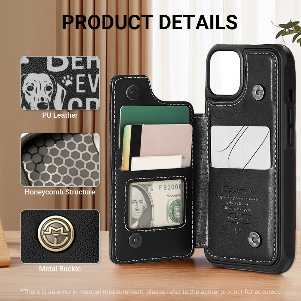 Addie - Leather Wallet Case for for iPhone & Samsung