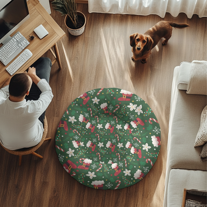 Churro - Cloud-Comfort Large Dachshund Bed | Anti-Anxiety Donut Bed for Dachshunds