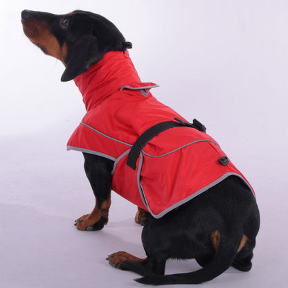 StormSafe waterproof winter jacket for dachshunds, view 2