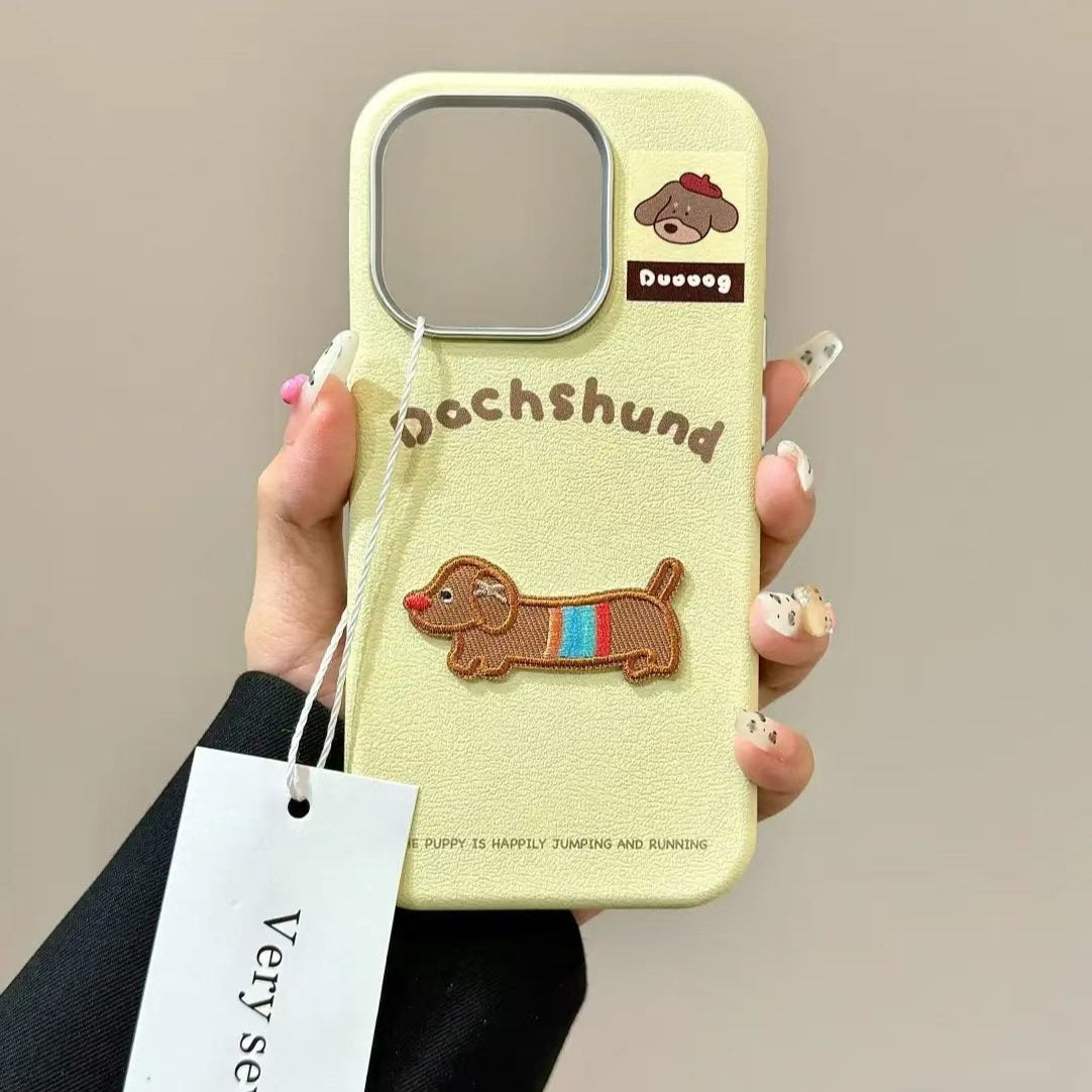 www.doxie.us-3D-Dachshund-Design-iPhone-Cover-Cute-and-Durable-Phone-Accessory