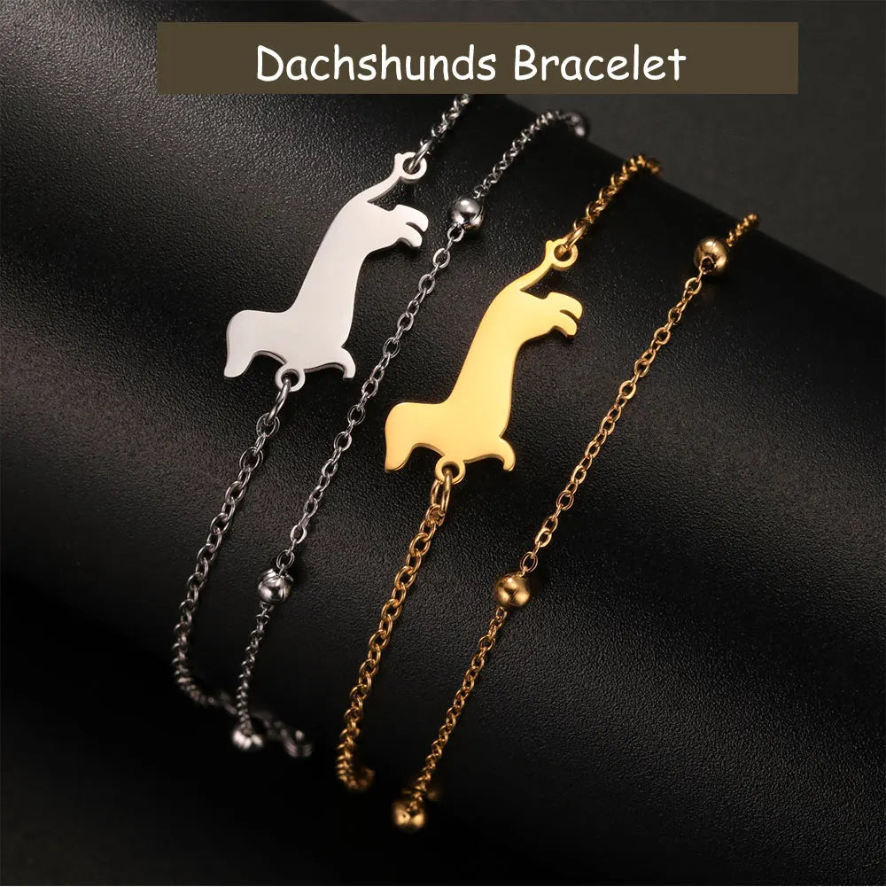 www.doxie.us-Doxie-Charm-Bracelet-Elegant-Jewelry-for-Doxie-Lovers