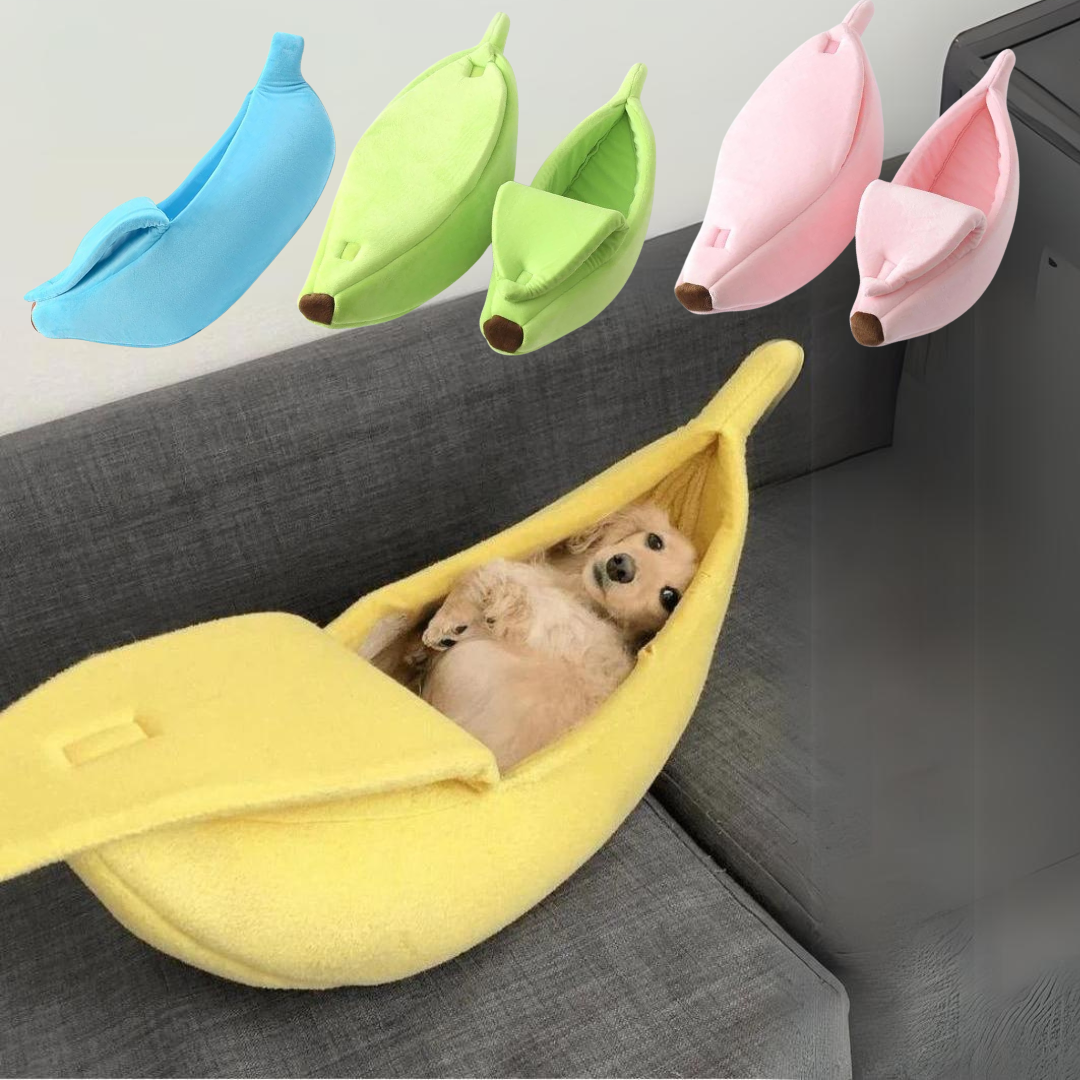 www.doxie.us-DoxieNest-Dachshund-Banana-Bed