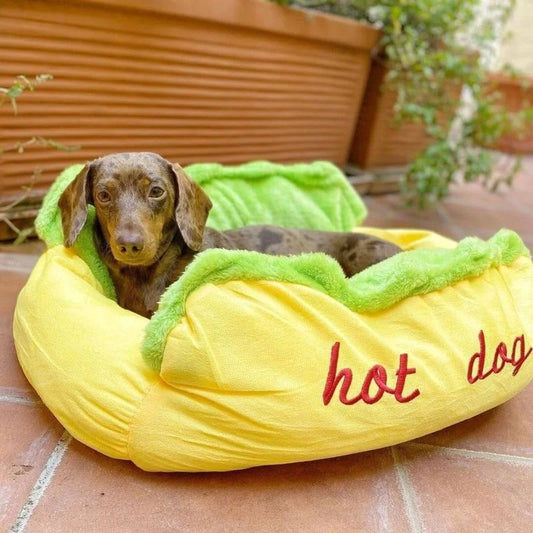 Hot Dog Doxie Bed