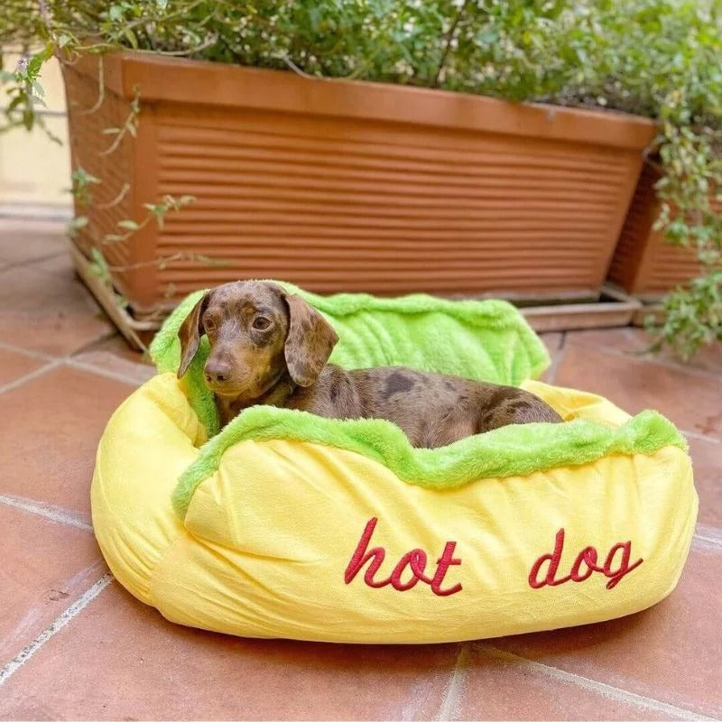 Hot Dog Doxie Bed